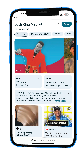 Google & Personal Knowledge Panel